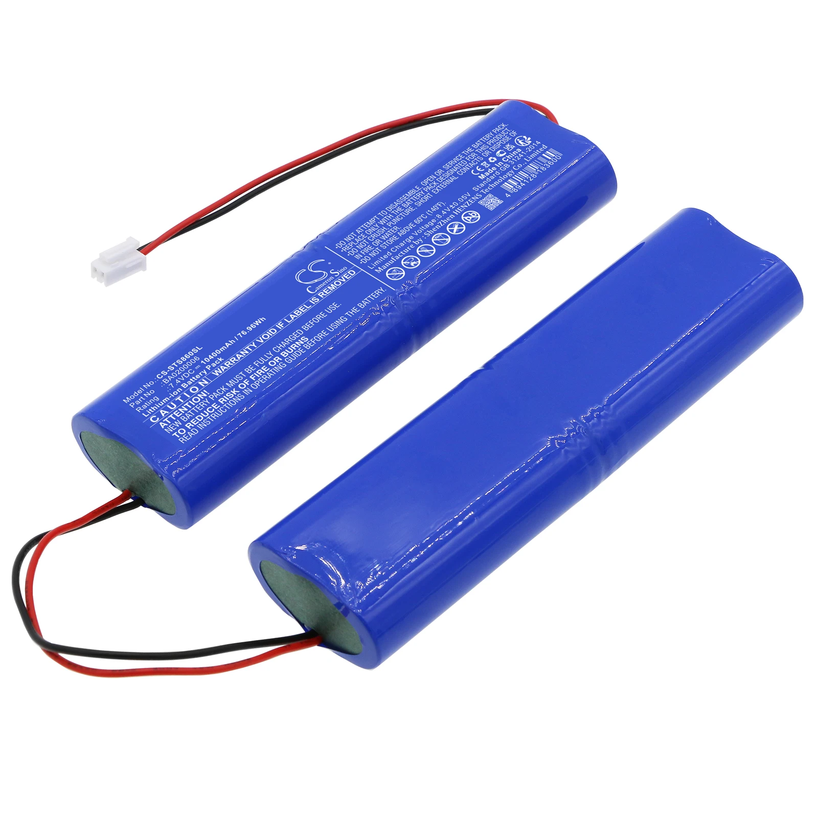 

Survey, Test Battery For Southern Southern S86 GPS S86GPS BA0200006 10400mAh / 76.96Wh 131.00 x 37.30 x 19.00mm x 2