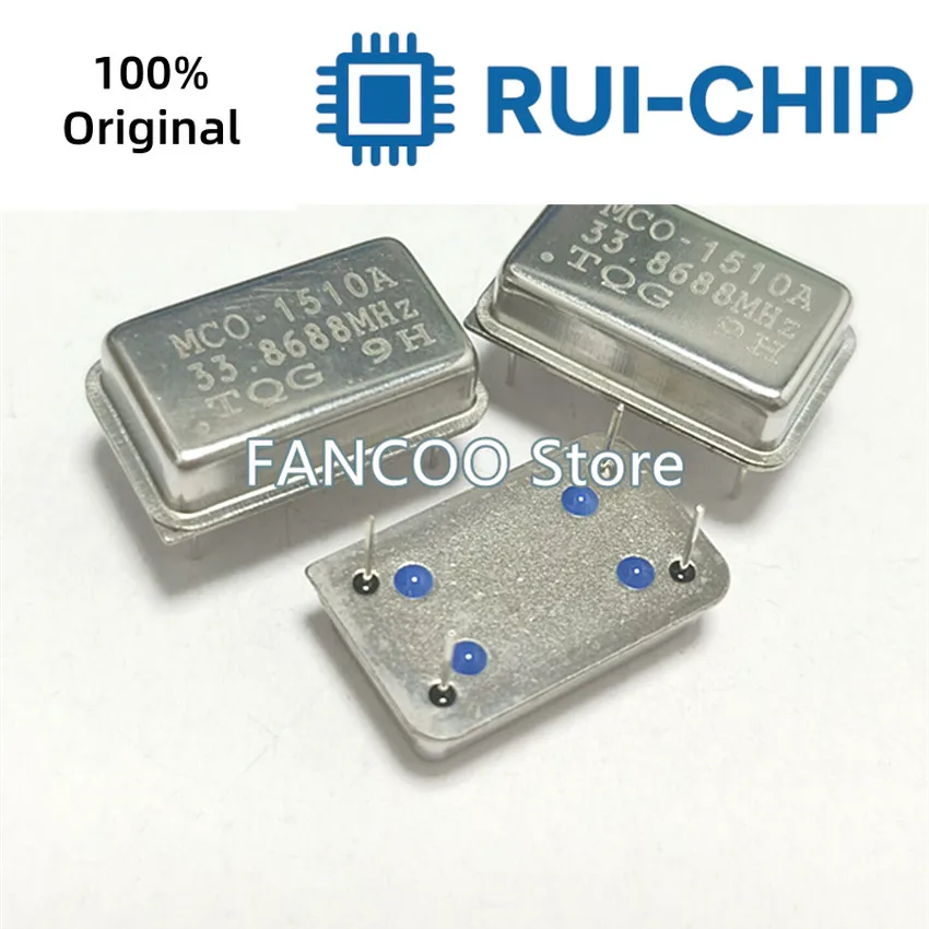 5개 32M 32.000M 32MHZ 32.000MHZ 크리스탈 발진기 액티브 OSC DIP-4 직사각형 풀 사이즈 3.3V 5V