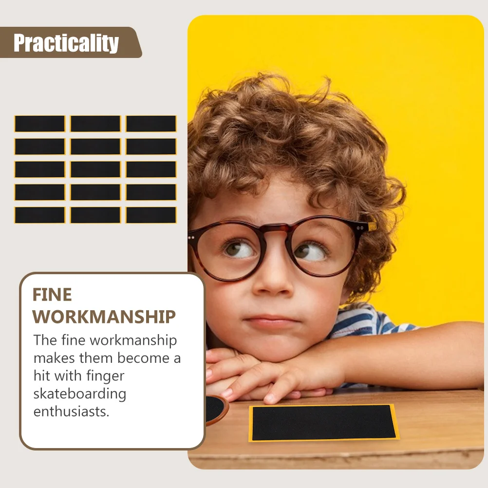 데크 그립 테이프 폼 스티커, 지판 그립용 스케이트보드 스티커, 15 개