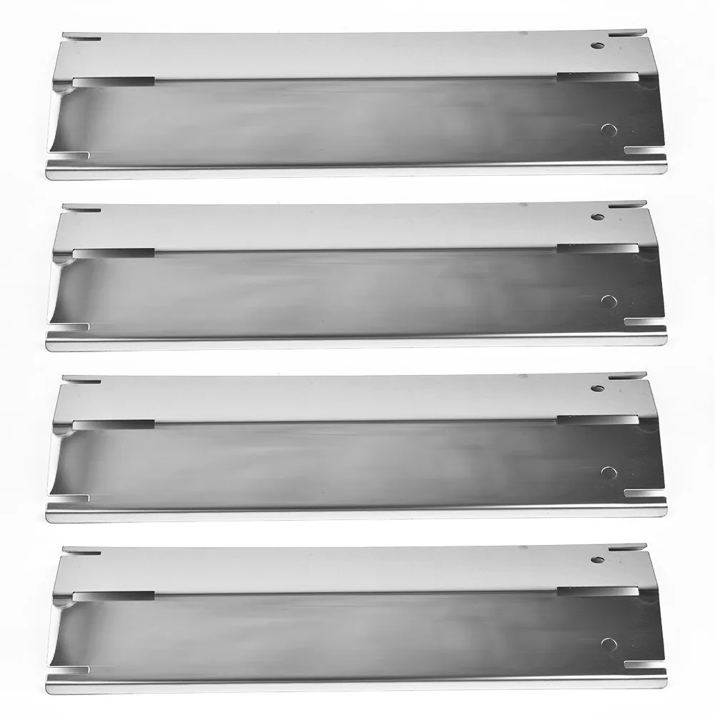 

BBQ TOOL Plate Plate Plates Stainless Steel 298-563mm Length 95mm Width Brand New Inch Made For Most Gas Grills