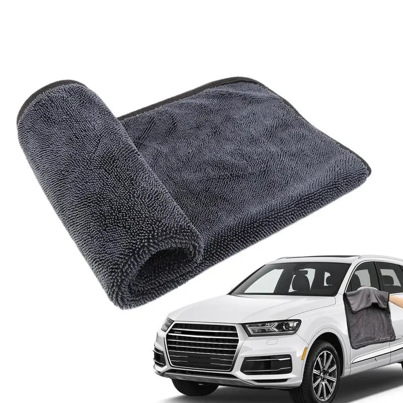 

Microfiber Car Wash Towel Soft Drying Cloth Car Body Towels Detailing Drying Home Cleaning Car Drying For Trucks Pick Ups Cars