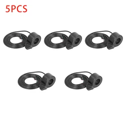 Electric Bike Thumb Throttle Accelerator for 22mm Handle Diameter - Durable Parts (5PCS)