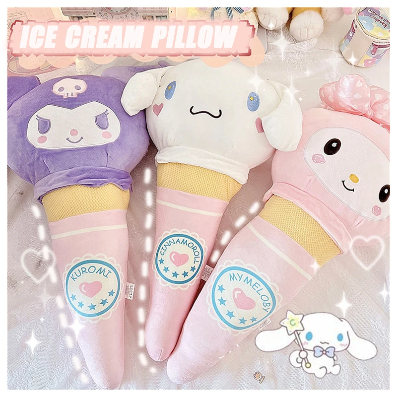 Sanrio Ice Cream My Melody and Kuromi Plush