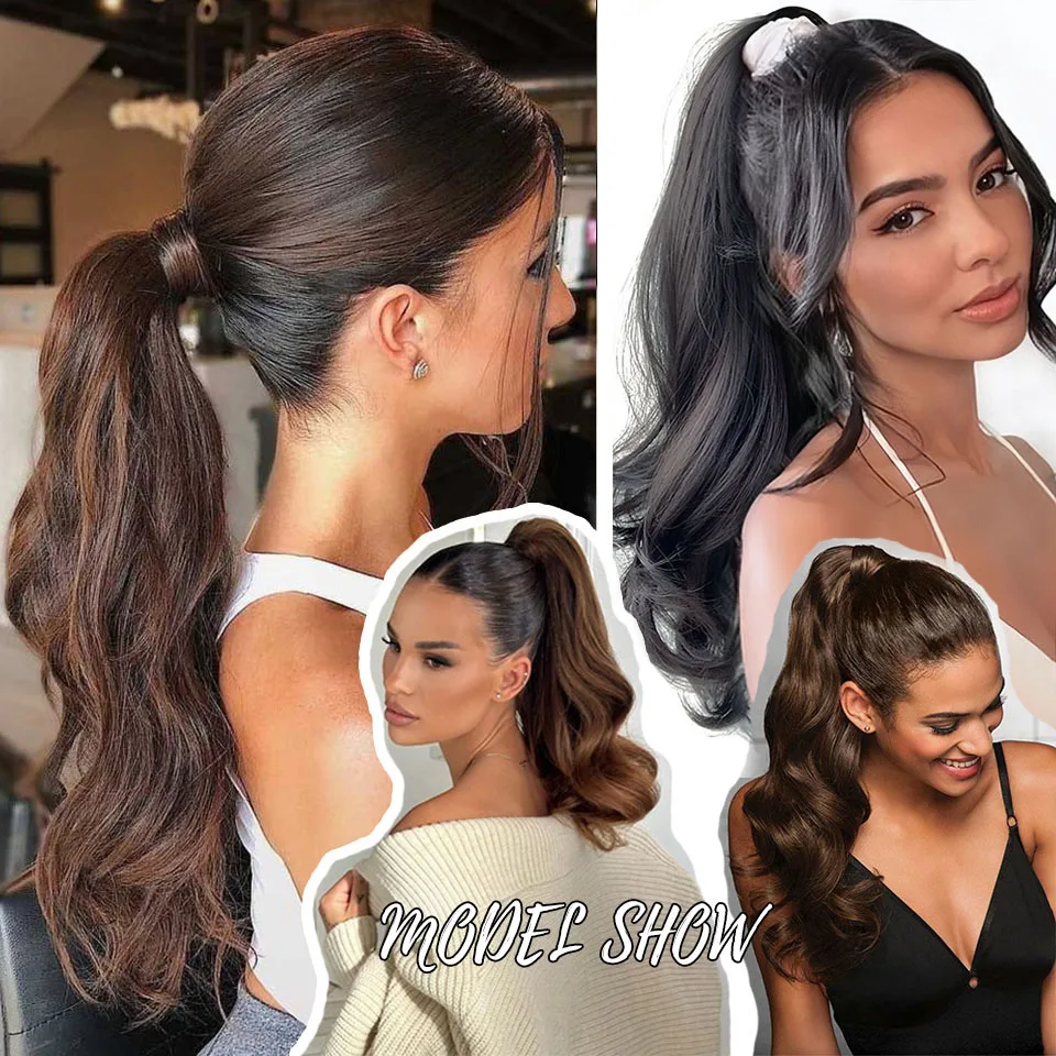 Synthetic Curly Ponytail Wig for Women