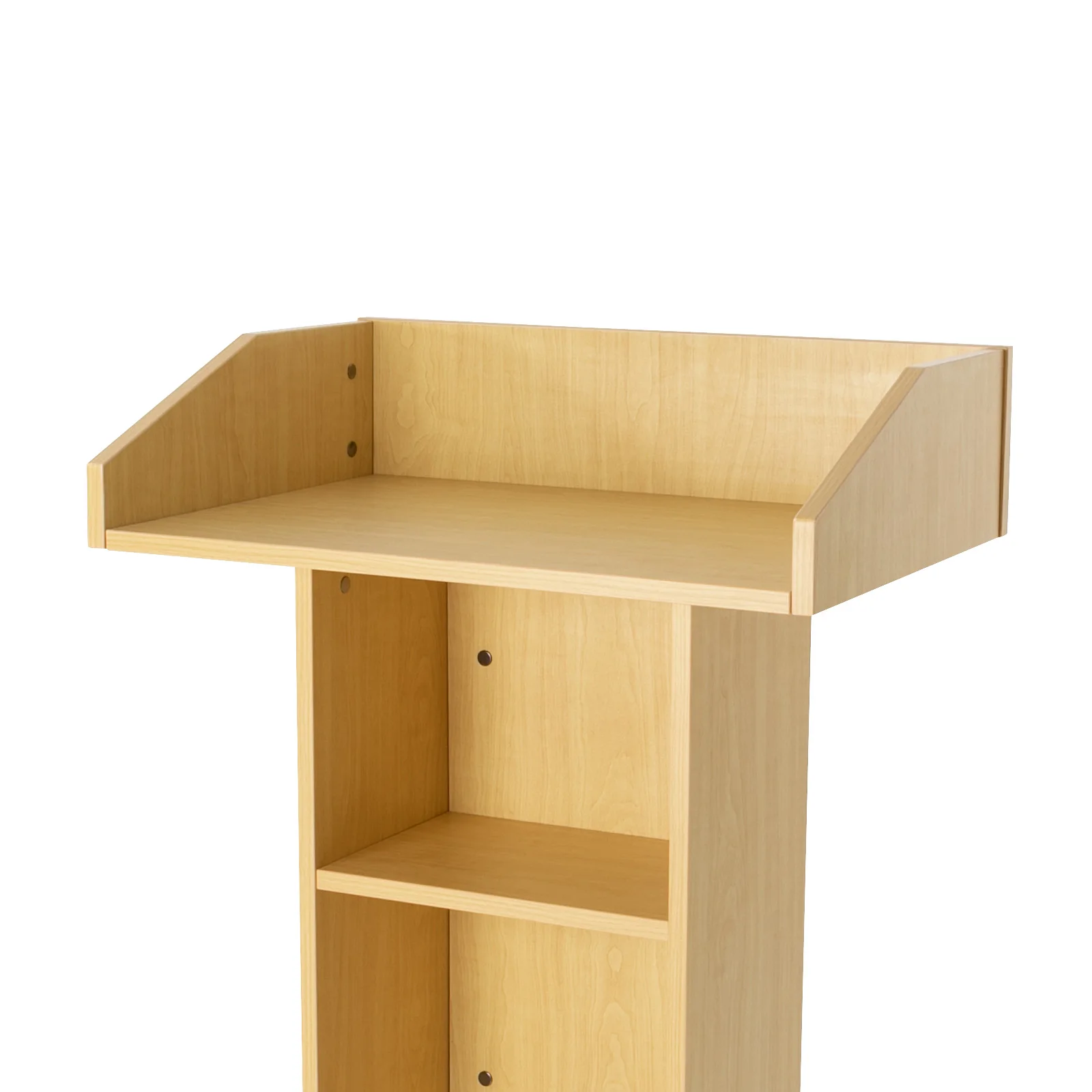 Mobile Wood Podium Stand Podium Stand Wooden Speaking Lectern Teacher Speaker Presentation Stand Portable Podium Stand Mobile 6