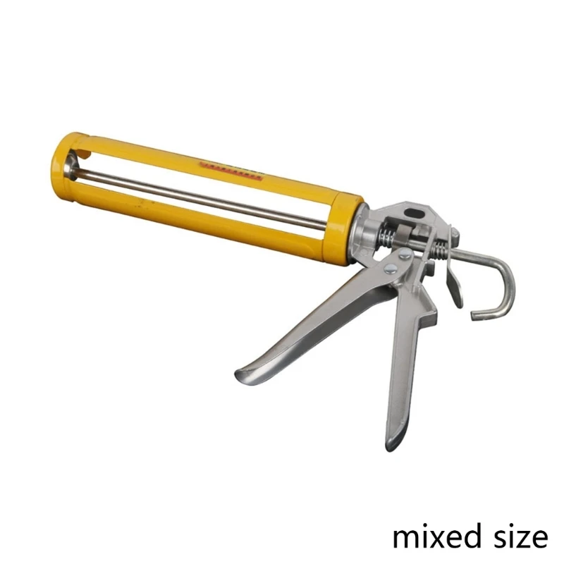 Aluminum Alloy Rotatable Cartridge Guns Durable Glass Guns Caulking Tools