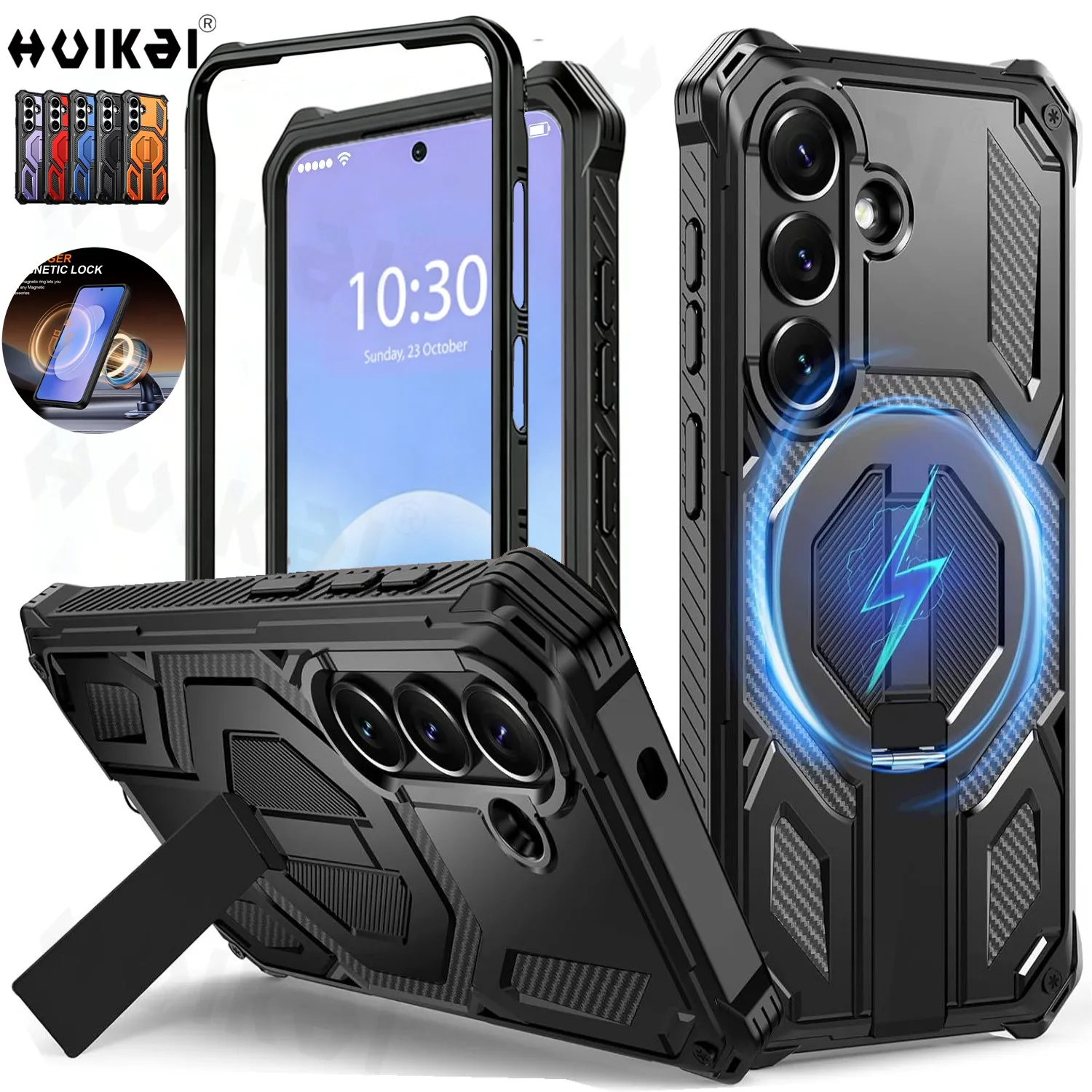 Magnetic Military-Grade Shockproof Protective Case