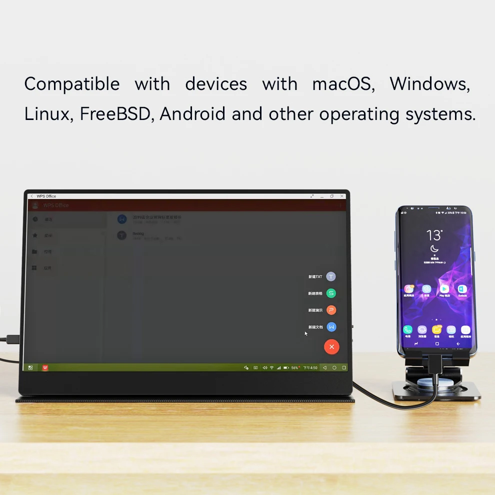 ޴  FHD 1080P IPS USB-C ̴ HDMI   ° ȭ,  Ʈ PC ȵ̵ ġ Xbox PS4/5 , 15 ġ