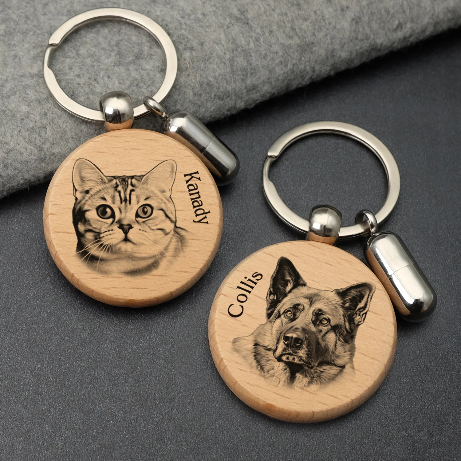 Llavero Personalizado para Perros y Gatos