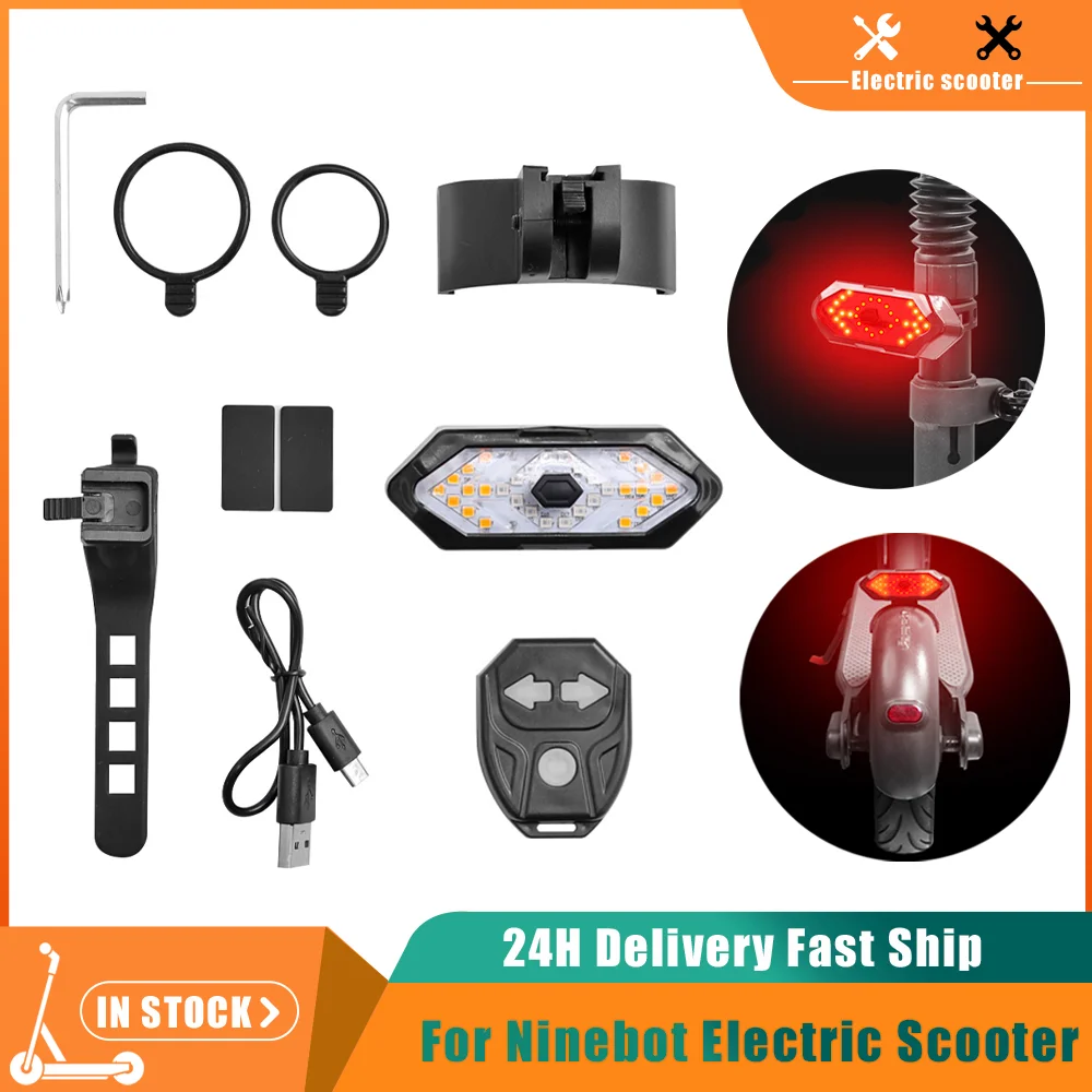 Ninebot Max G30 Accessories Led Ninebot Scooter Lights Flashing Led Light Rear Aliexpress