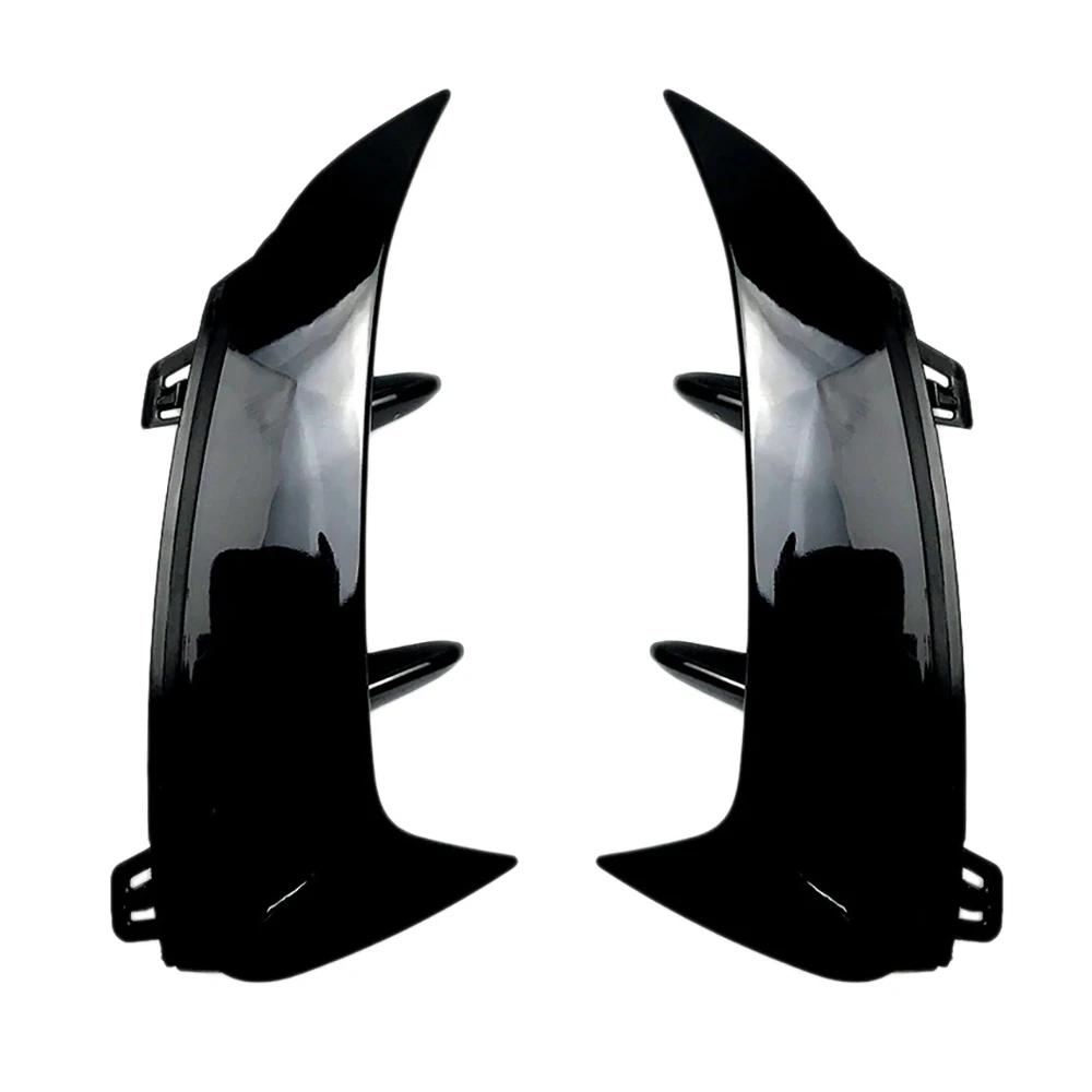 

Glossy Black Rear Bumper Splitter Spoiler Rear Canard Trim for a Class W177 A180 A200 A250 A45