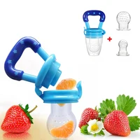 Baby Nipple Fresh Food Fruit Milk Feeding Bottles Nibbler Learn Feeding Baby Accessories Teething Pacifier For New Born 1