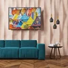 36*50.8cm Paper Jigsaw Puzzle 500pcs Morocco Street Scenery Landscape Painting Creative Adult Stress Relief Christmas Gifts 6