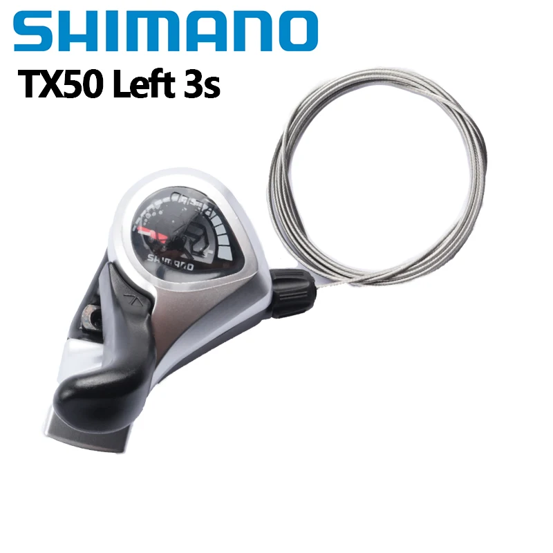 Shimano SL-TX50 3/6/7/18/21 Speed MTB Mountain Thumb Gear Shift Lever Set 