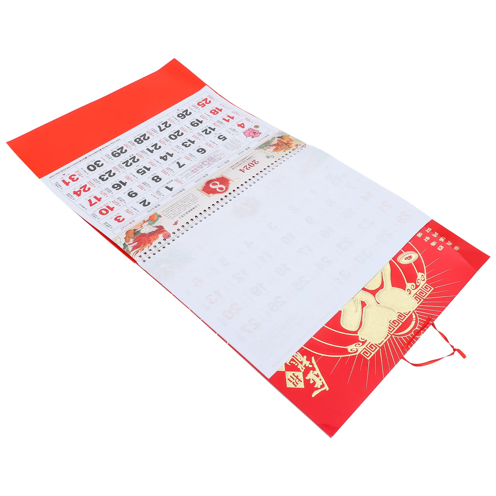 

2024 Chinese Wall Lunar Calendar Year The Dragon Daily Calendar Traditional Chinese Fengshui Calendar New Year Hanging