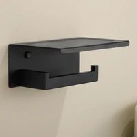 304 Stainless Steel Toilet Paper Holder Bathroom Holder Roll Paper Rack WC Phone Holders Home Paper Towel Holde Kitchen 2