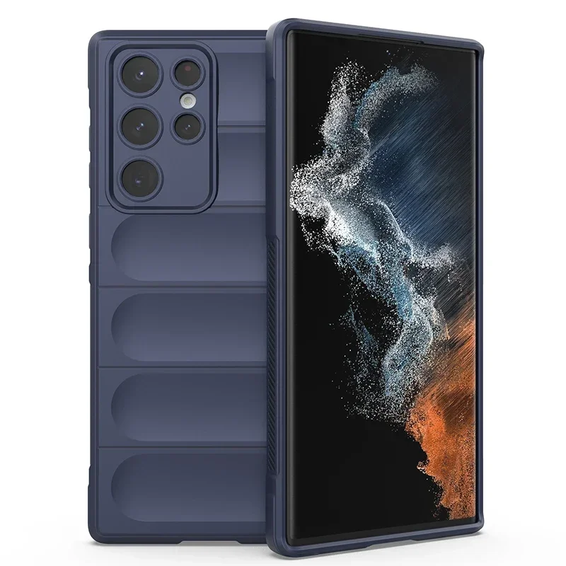 Matte Armor Skidproof Silicone Protective Phone Case
