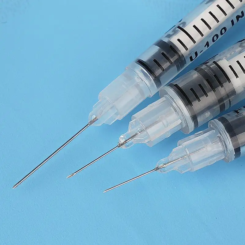 Disposable Plastic Veterinary Syringe with Needles For Pet Farm Animal Cat Dog Pig Cattle Sheep Horses Chicken Syringe 10/20Pcs