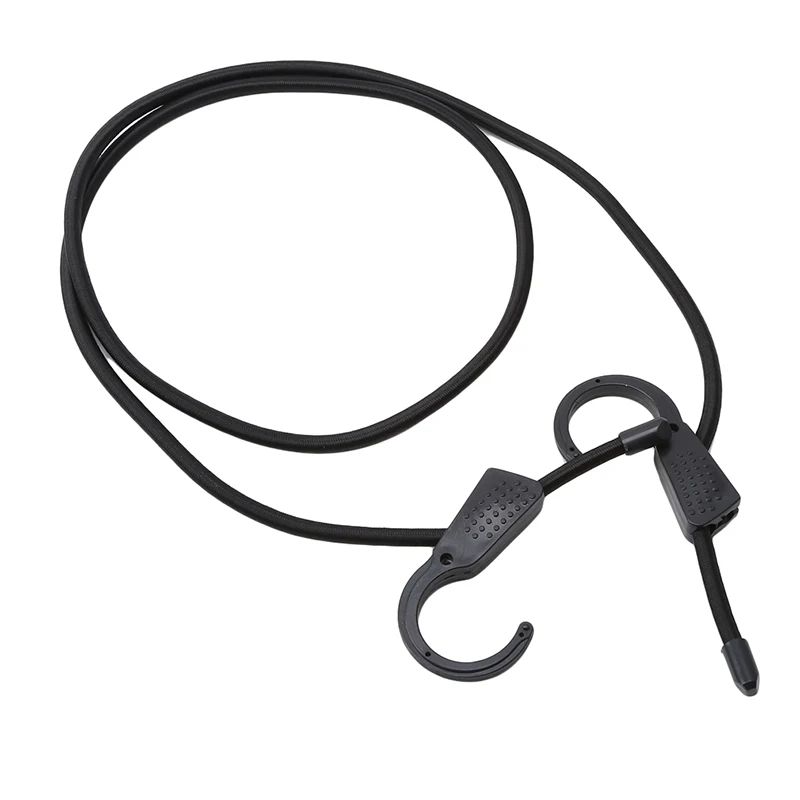 1.5M Strong Elastic Strap Adjustable Tension Belt Car Clothesline Hook Cargo Luggage Lashing Buckle Rope for Motorcycle Travel