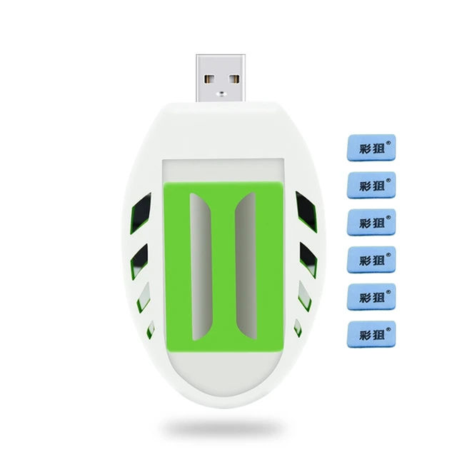 Usb Szúnyogtaszító Fűtés Szúnyogtekercs -Chips Hordozható Elektromos Kültéri Autókhoz Utazó Szúnyoggyilkos E7Cb - Image 2