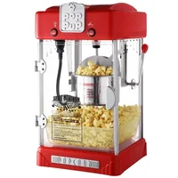 2.5oz Retro Style Popcorn Maker Stainless Steel Kettle Watts Measures 9-3/4"L x 11"W x 18-3/4"H 10 lbs Household Wall Outlet 1