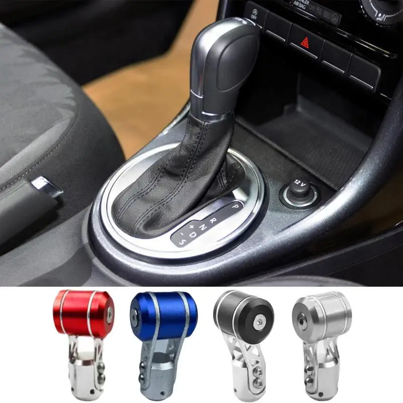 

Car Gear Shift Knob Stylish Modified Stand Head Aluminum Universal Stick Shift Knob Heavy Weighted Compatible Gear Stick Knob