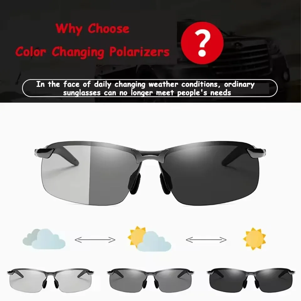 Anti-Glare Night Vision Driver Goggles Fashion Sunglasses Cycling Goggles Night Driving Enhanced Light Glasses Car Accessries