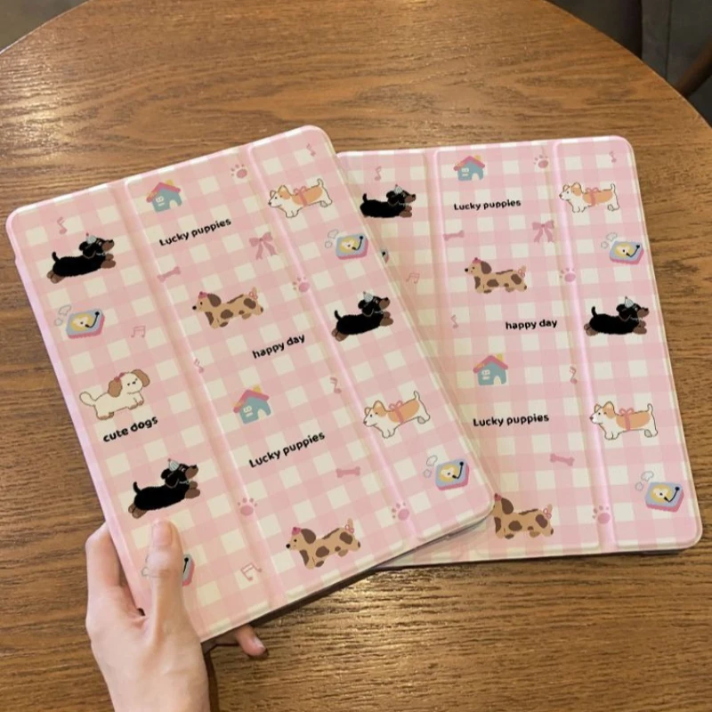 Cute Puppy Design Smart Cover Case