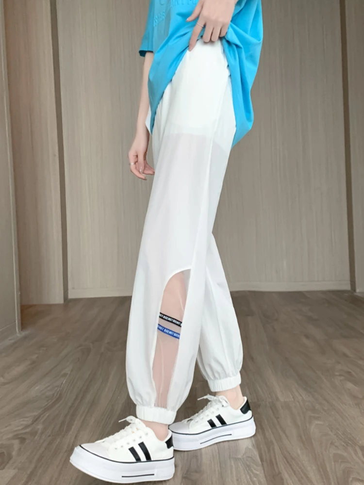 

Sweatpants Women Joggers Summer 2023 New Thin Quick Drying Harlan Pants Loose Fashion Trousers Casual Clothing Unique Outifits