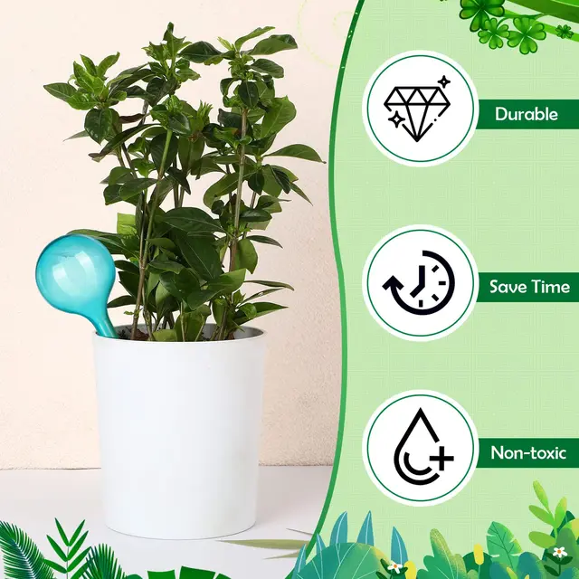 Plant Water Feeder Automatic Plastical Balls Garden Water Device Plants Watering Bulbs Self Watering Drip Irrigation Devices 4