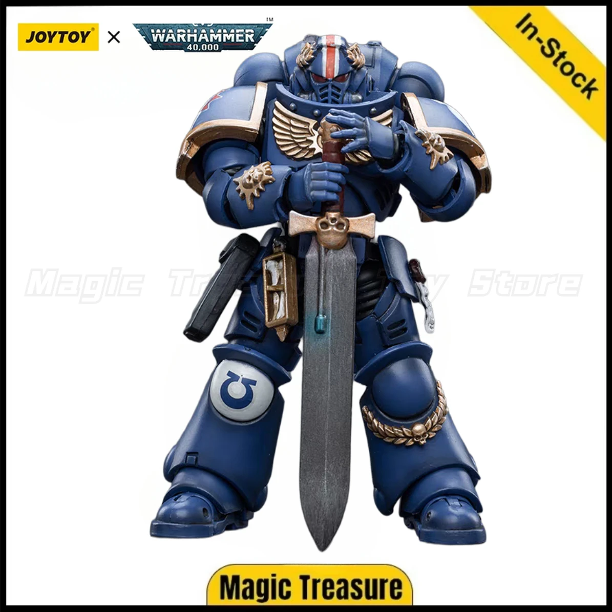 IN STOCK]JOYTOY Warhammer 40K Action Figure 1/18 Ultramarines Primaris