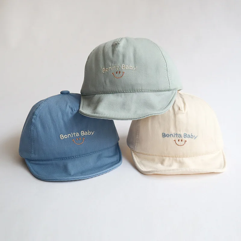 Summer Baby Baseball Cap For Toddler Boys Girls Soft Eaves Hat Cute Letter Infant Adjustable Caps