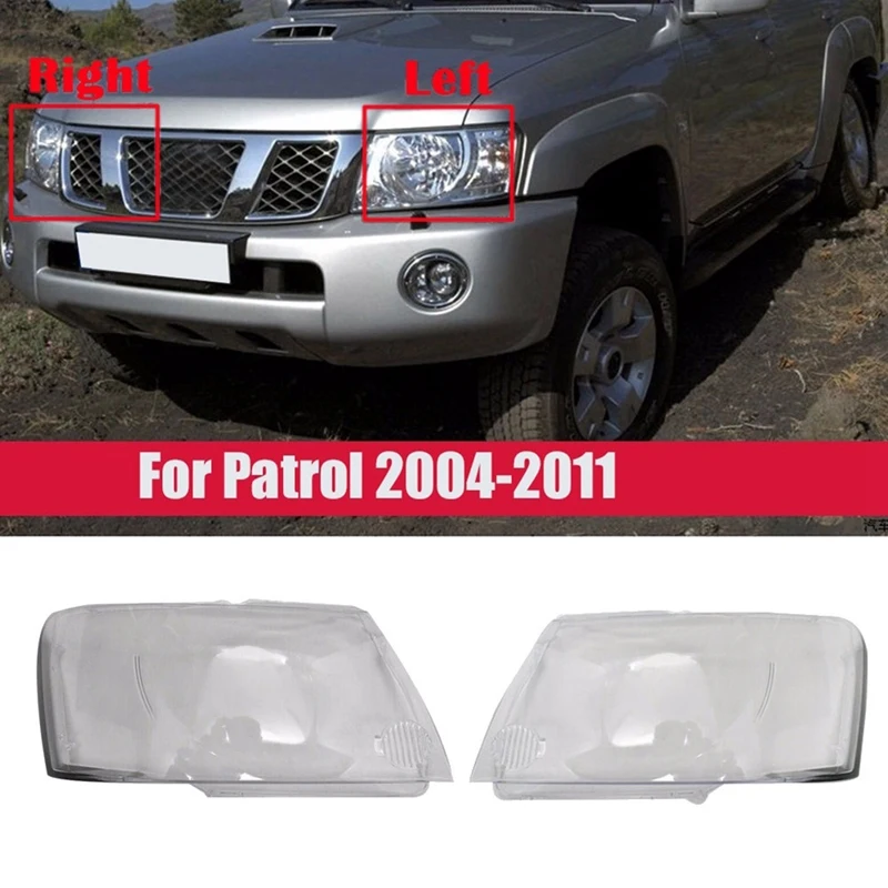 tampa-transparente-do-farol-para-nissan-patrol-y61-lente-do-abajur-farol-dianteiro