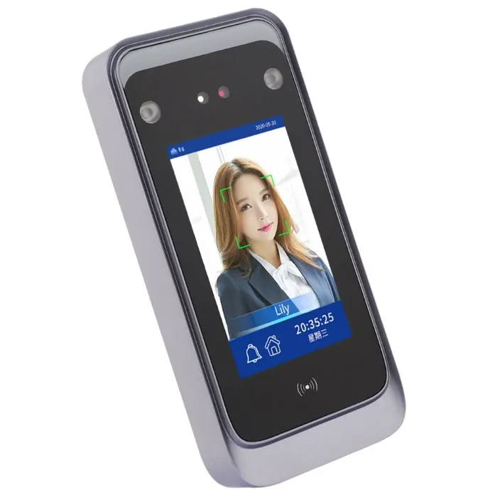 

4.3 Inch Touch Screen AI Dynamic Biometric Detection Face Recognition Door Access Control System