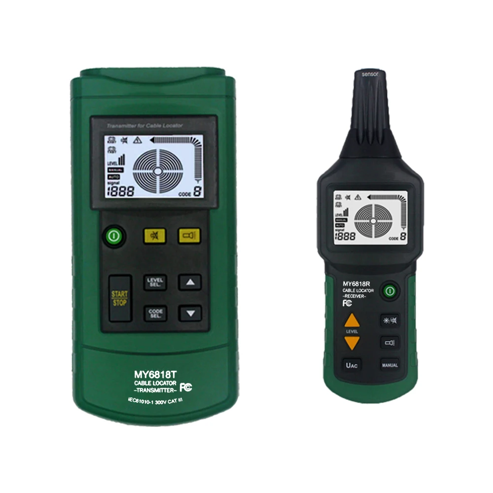 

MY6818 AC/DC 12-400V Professional Cable Tester Tracker Finder Wire Short Circuit Breaker Fault Detector