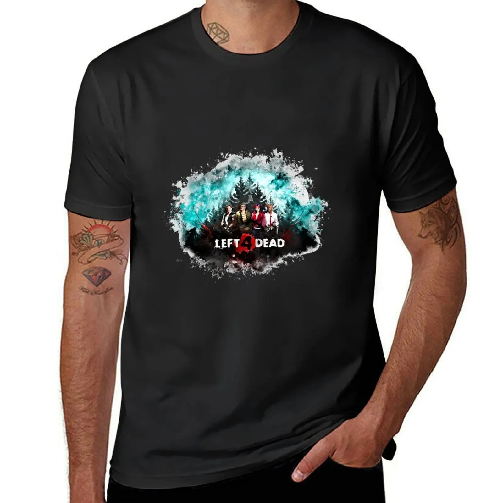 

Left 4 Dead T-Shirt sweat boys whites mens clothes