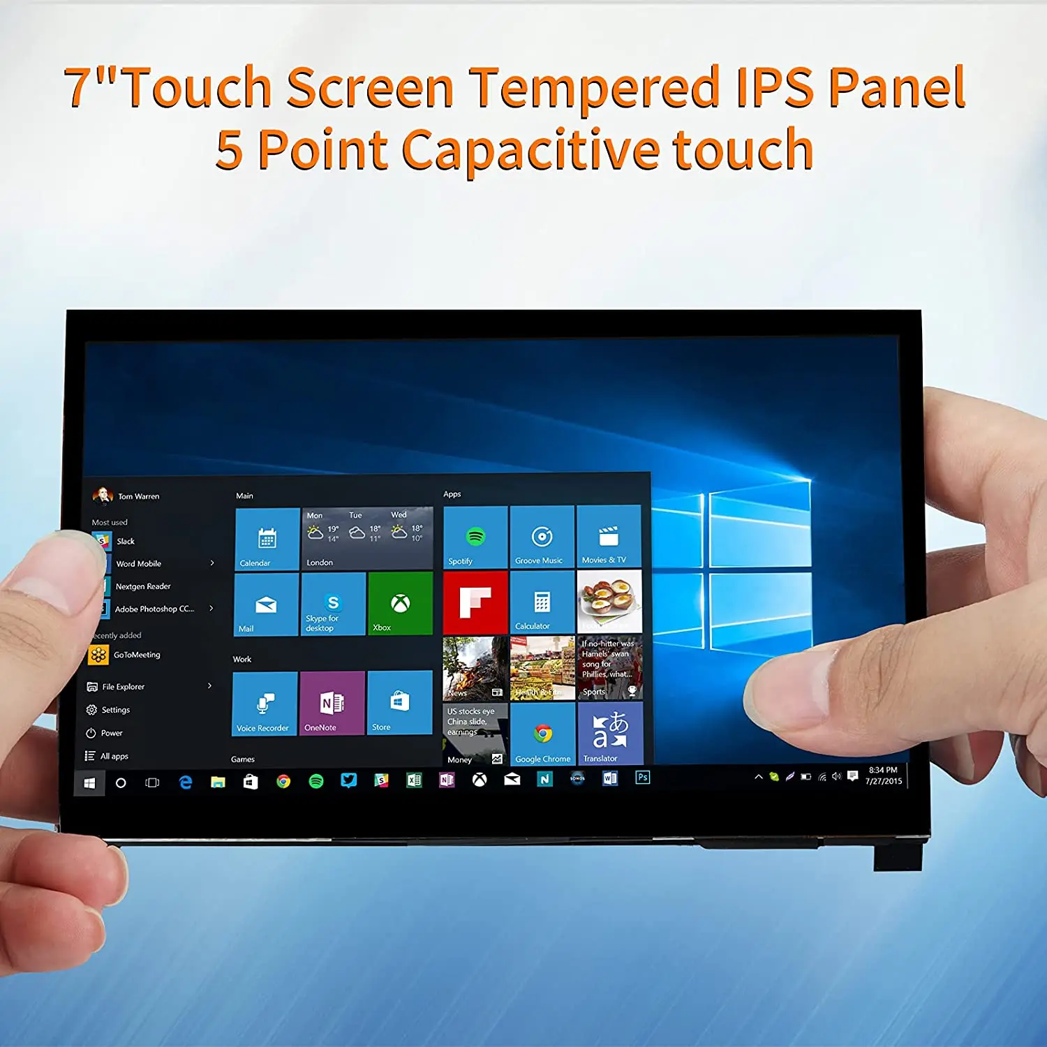 WIMAXIT M728   7 ġ ġ ũ ÷ , USB , HDMI, IPS 178 ,  4, 3, 2, Ʈ, PC, 1024x600