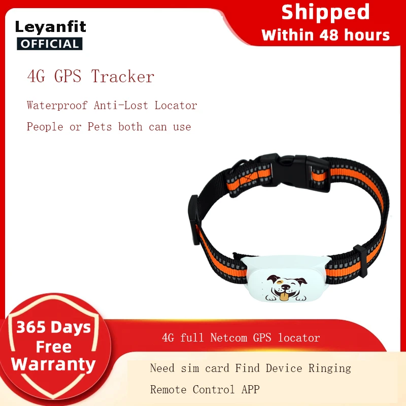 4g Pets Gps Tracker Full Gps Locator Waterproof Antilost