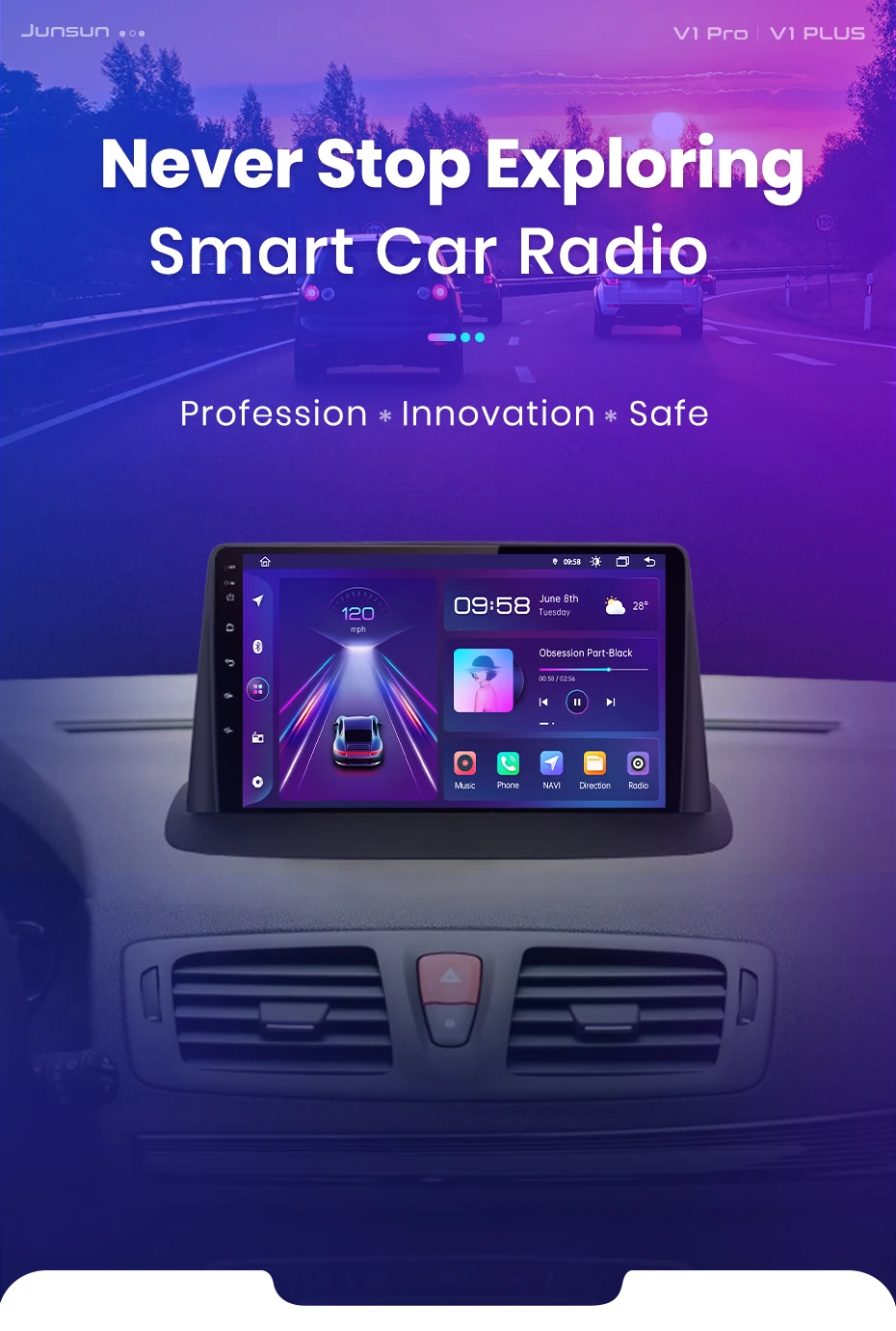 Für Renault Megane 3 Fluence Samsung SM 2008-2014 Drahtlose CarPlay für Apple Android Auto Auto Radio GPS Multimedia stereo – Detail 2