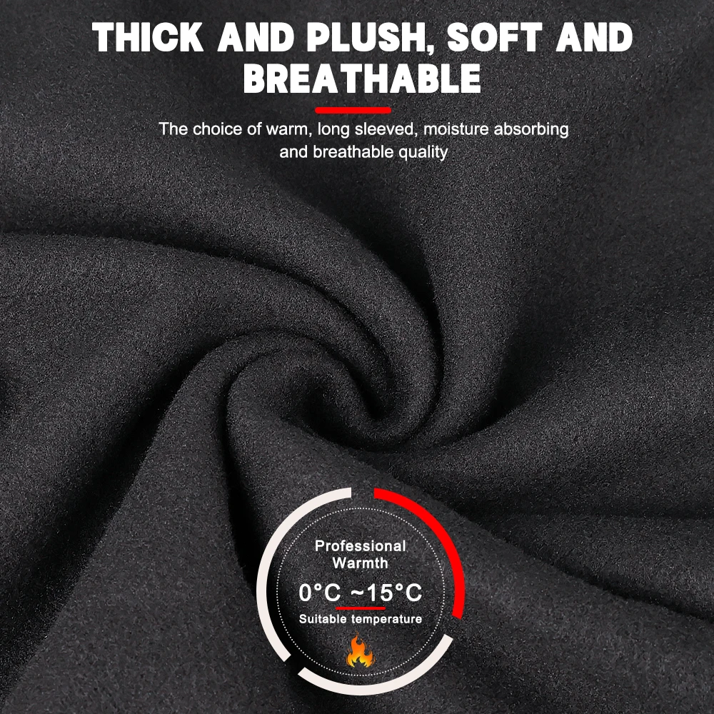 X-TIGER Thermal Fleece Winter Cycling Jersey