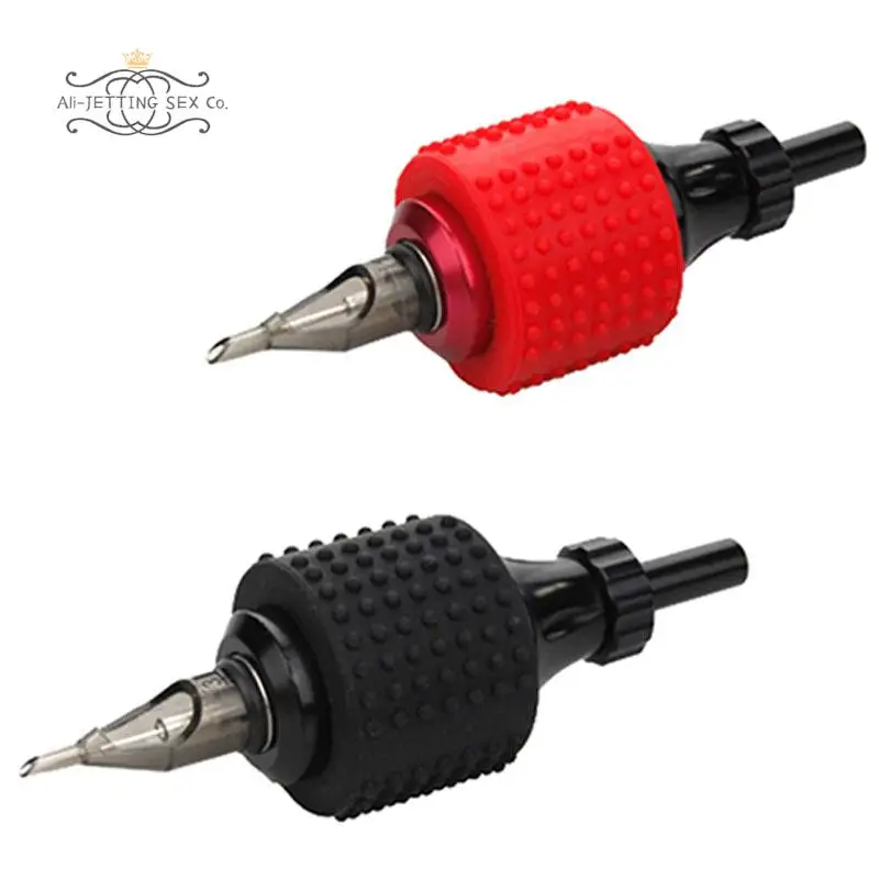 Anti Slip Silicone Tattoo Grip Cover Skid Resistance Hand Cover Tattoo Pen Grip Machine Supplies Accessaries 1pc tattoo grip cover