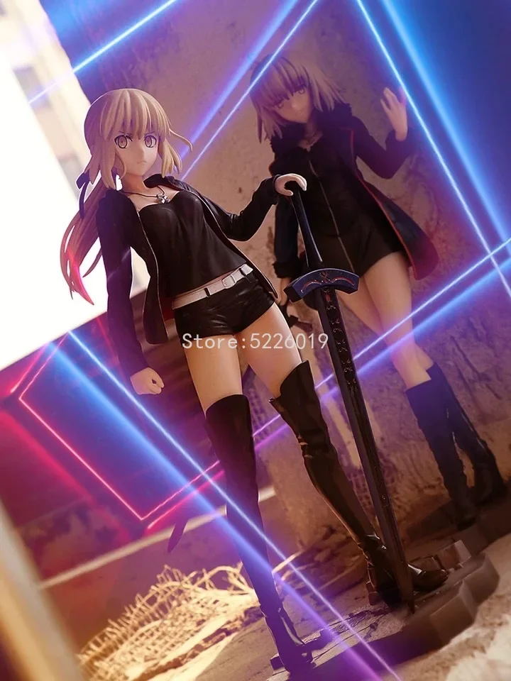Fate/Grand Order Sexy Anime Figure Saber/Altria Pendragon Alter Abbigliamento Casual Figura Sexy Fate Stay Night Saber Action Figure Toys