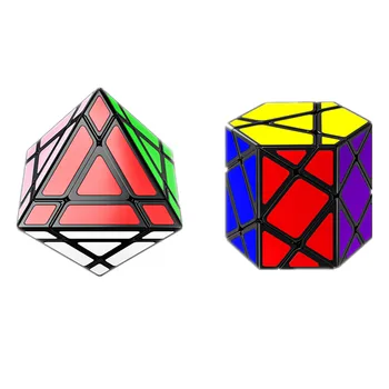 FanXin Third-order Octahedron Hexagonal Prism Strange-shape Magic Cube Series Puzzle Education Toys For Kids Magico Cubo 1