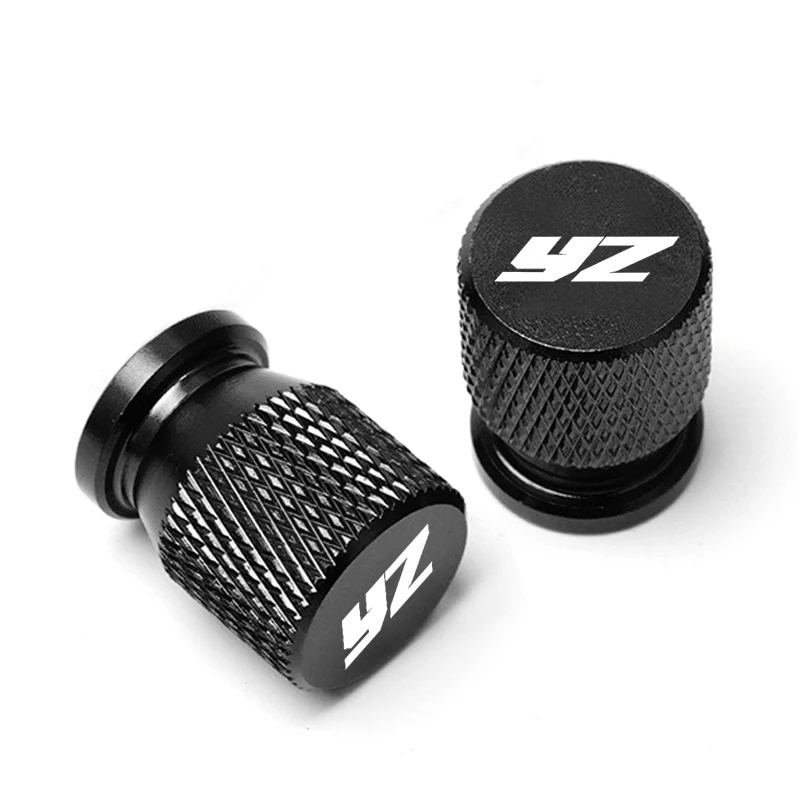 2PCS 알루미늄 오토바이 타이어 밸브 캡 방진 범용 Yamaha YZ 80 85 125 250 426 450 F X FX YZ80 YZ85 YZ125 YZ250