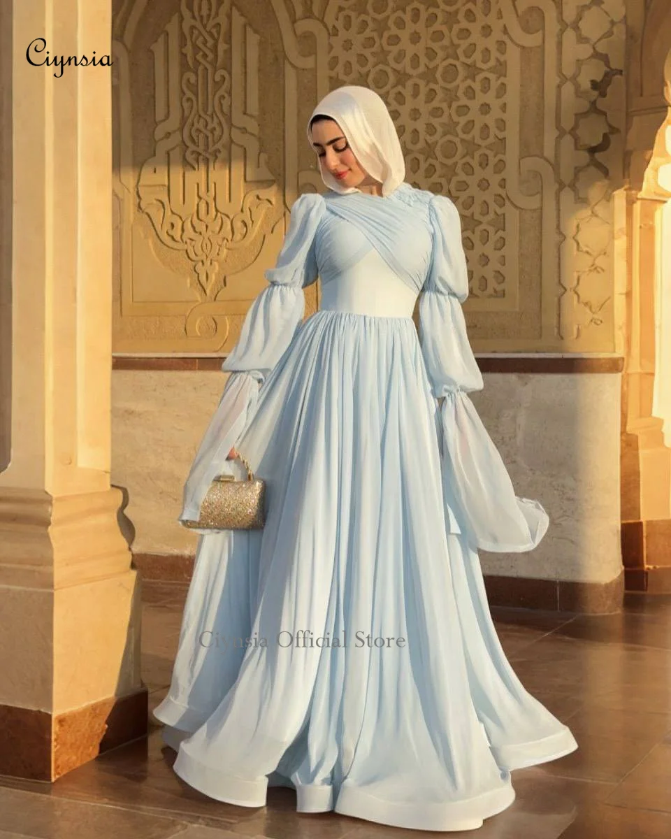Why the Ciynsia Light Blue Evening Dress Is the Perfect Modest Choice for  Formal Events