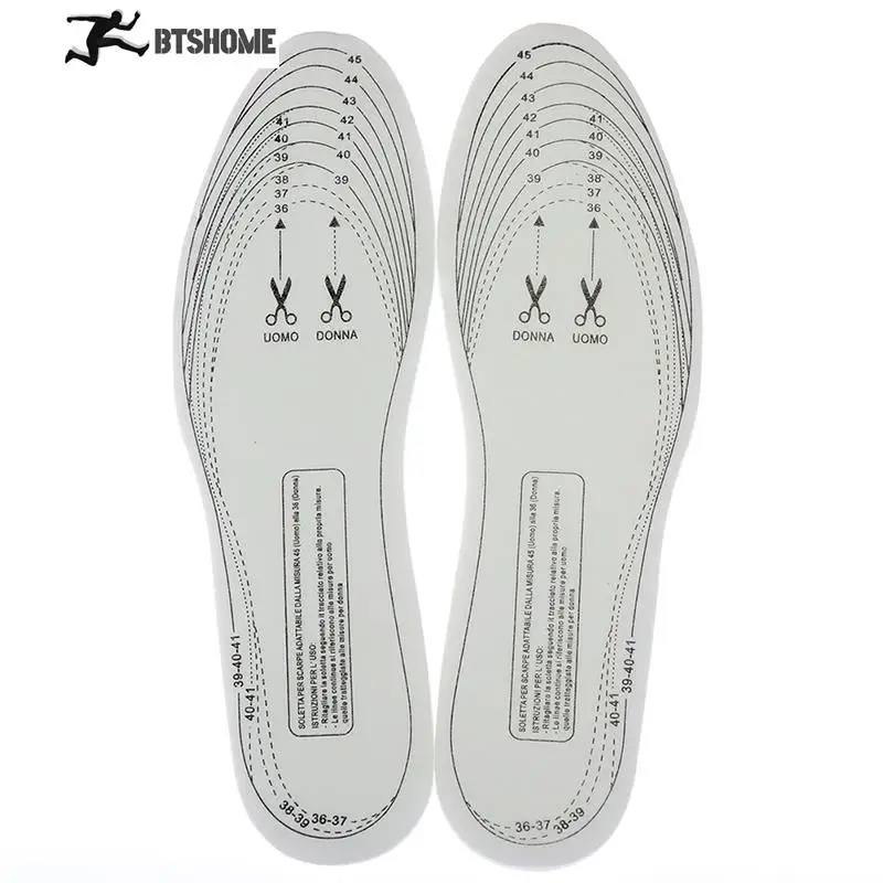 

1Pair New Memory Foam Shoe Pad Insoles Thin Insole Breathable Sweat Absorbing Comfortable Massage Shock Sport Shoes Pad