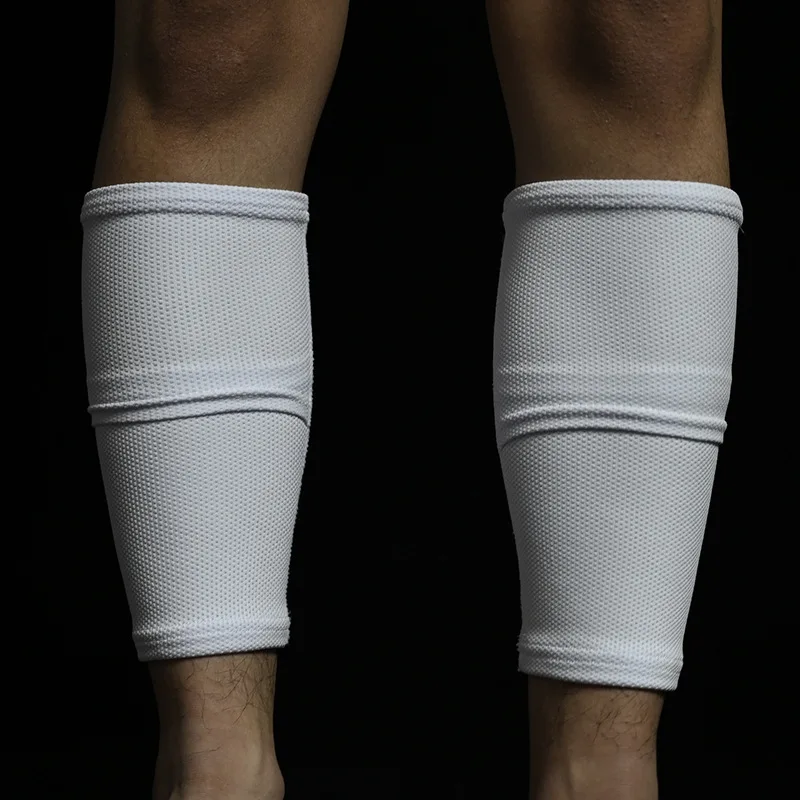 Sports Soccer Shin Guard Pad Sleeve 1 Pair for Adult Teens Children