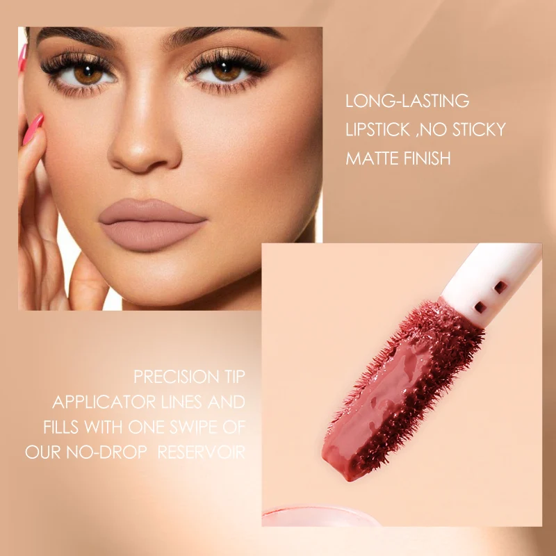 Liquid Lipgloss Matte Lipstick 37 Colors Waterproof Lip Stick Lip Tint Lips Makeup Woman lip makeup lip tint lip gloss