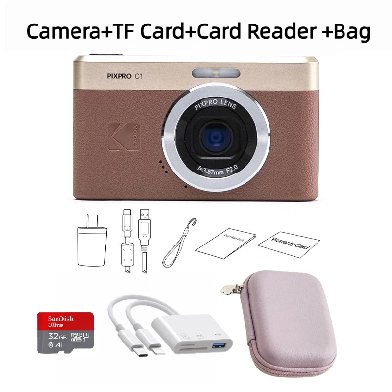 NEW KODAK PIXPRO C1 Digital Camera All-in-one 13MP Sensor