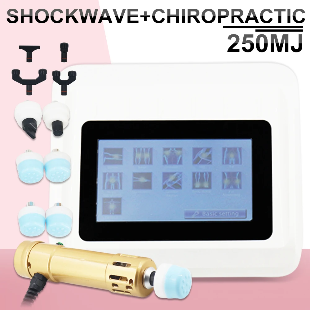 

Shock Wave Therapy Machine Effective ED Erectile Dysfunction Relief Pain Muscle Relax Portable Touch Screen Shockwave Massager